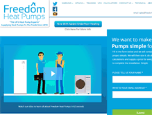 Tablet Screenshot of freedomhp.co.uk
